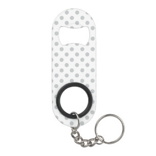 Change Grey Polka Dots Any Colour Click Customize Mini Bottle Opener