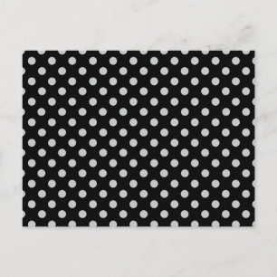 Change Grey Polka Dots Any Colour Click Customize Postcard