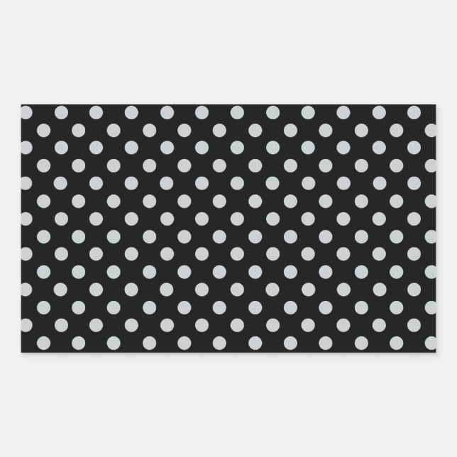 Change Grey Polka Dots Any Colour Click Customize Sticker (Front)