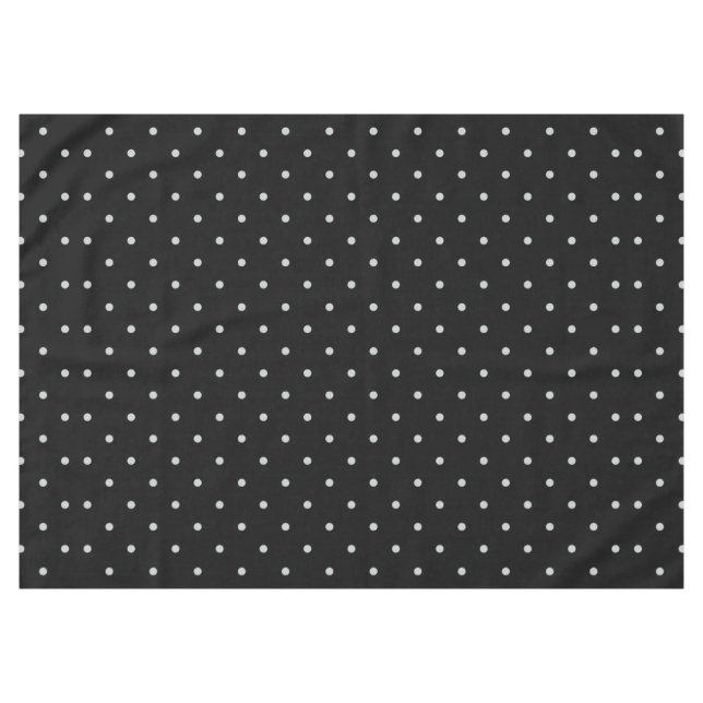 Change Grey Polka Dots Any Colour Click Customize Tablecloth (Front (Horizontal))
