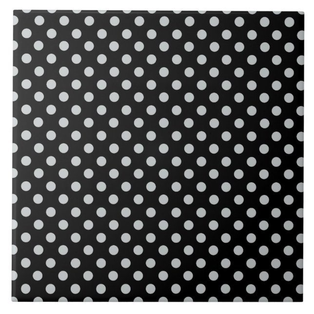 Change Grey Polka Dots Any Colour Click Customize Tile (Front)