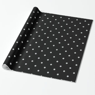 Change Grey Polka Dots Any Colour Click Customize Wrapping Paper