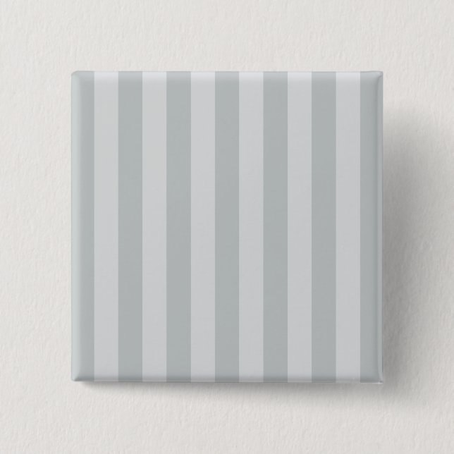 Change Grey Stripes to  Any Colour Click Customize 2 Inch Square Button (Front)
