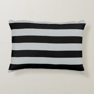 Change Grey Stripes to  Any Colour Click Customize Accent Pillow