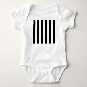 Change Grey Stripes to  Any Colour Click Customize Baby Bodysuit