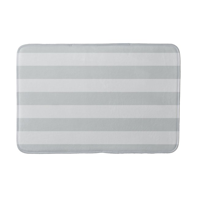 Change Grey Stripes to  Any Colour Click Customize Bath Mat (Front)