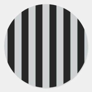 Change Grey Stripes to  Any Colour Click Customize Classic Round Sticker