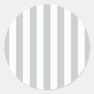 Change Grey Stripes to  Any Colour Click Customize Classic Round Sticker