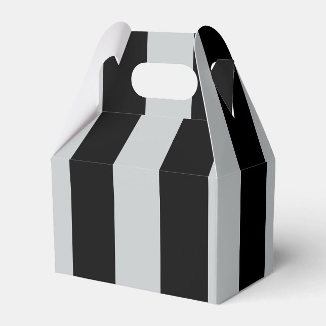 Change Grey Stripes to  Any Colour Click Customize Favor Box (Front Side)