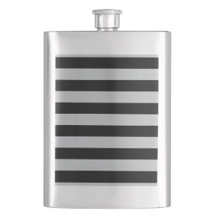 Change Grey Stripes to Any Colour Click Customize Hip Flask