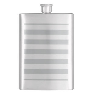 Change Grey Stripes to Any Colour Click Customize Hip Flask