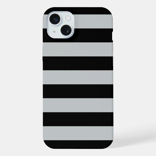 Change Grey Stripes to  Any Colour Click Customize iPhone Case (Back)