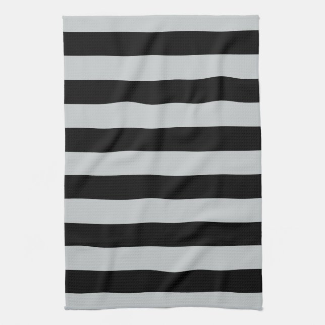 Change Grey Stripes to  Any Colour Click Customize Kitchen Towel (Vertical)