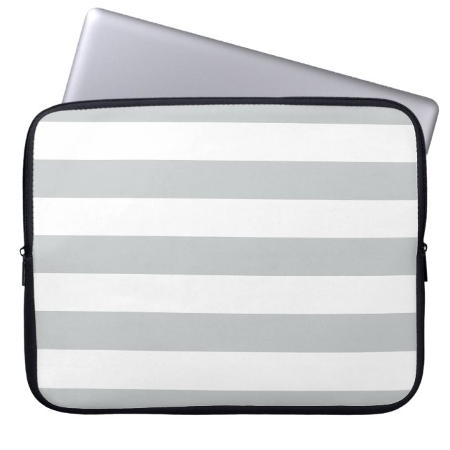 Change Grey Stripes to  Any Colour Click Customize Laptop Sleeve (Front)