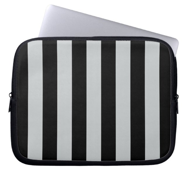 Change Grey Stripes to  Any Colour Click Customize Laptop Sleeve (Front)