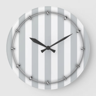Change Grey Stripes to  Any Colour Click Customize Large Clock