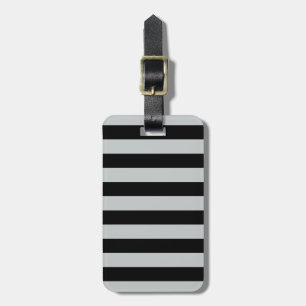 Change Grey Stripes to  Any Colour Click Customize Luggage Tag