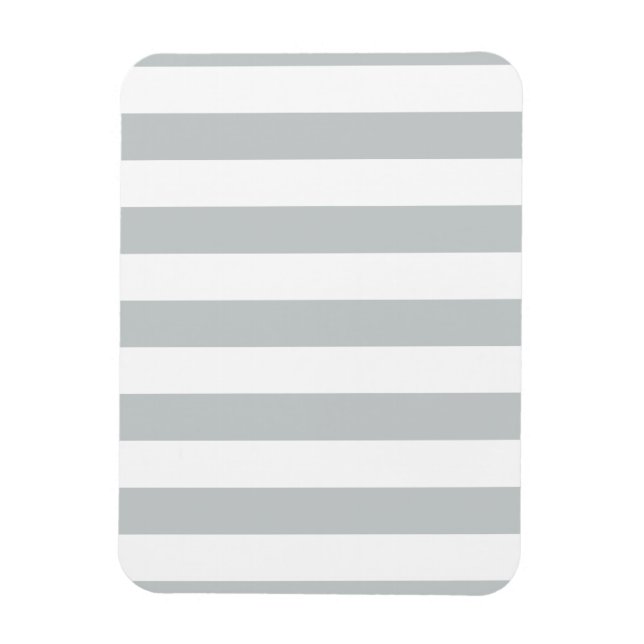 Change Grey Stripes to  Any Colour Click Customize Magnet (Vertical)