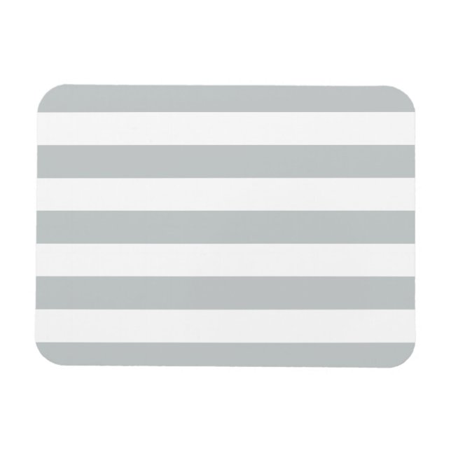 Change Grey Stripes to  Any Colour Click Customize Magnet (Horizontal)
