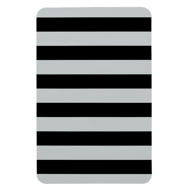 Change Grey Stripes to  Any Colour Click Customize Magnet (Vertical)