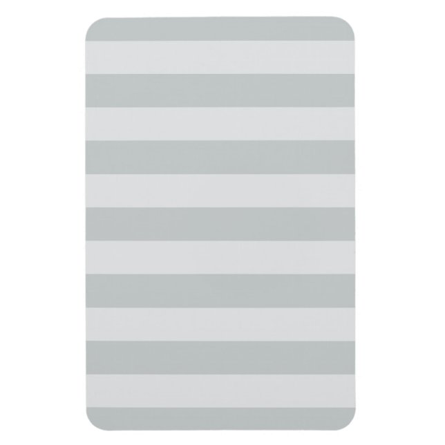 Change Grey Stripes to  Any Colour Click Customize Magnet (Vertical)