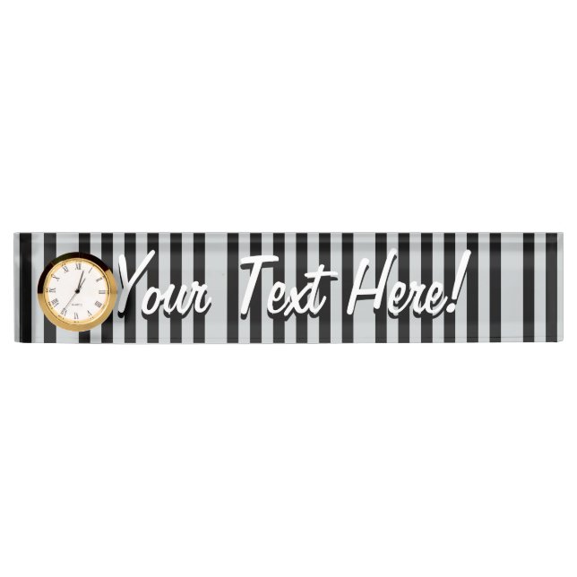 Change Grey Stripes to  Any Colour Click Customize Nameplate (Front)