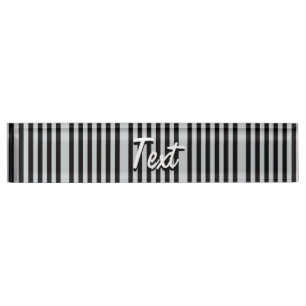 Change Grey Stripes to Any Colour Click Customize Nameplate