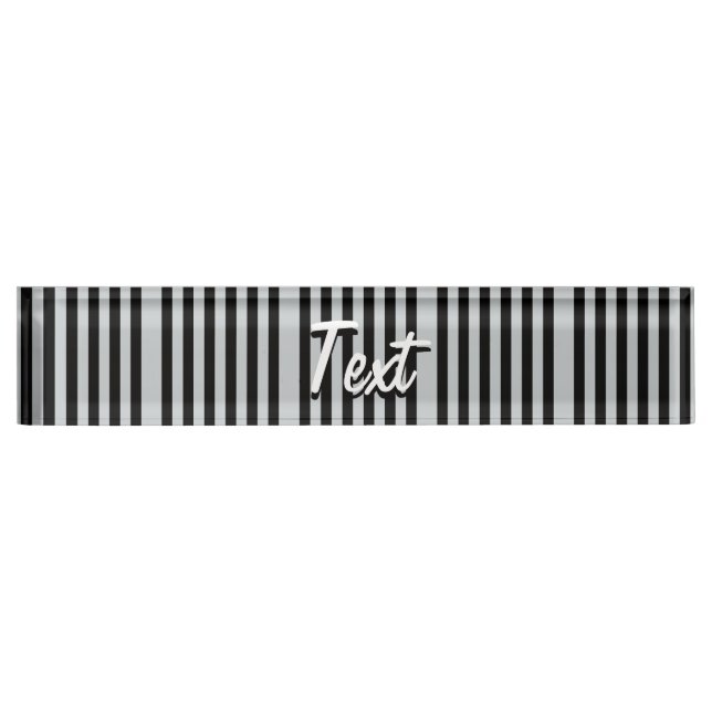 Change Grey Stripes to  Any Colour Click Customize Nameplate (Front)