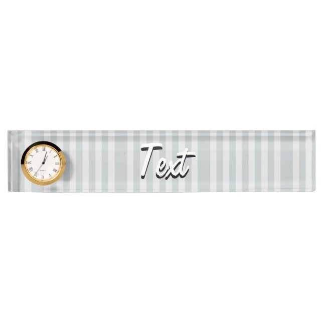 Change Grey Stripes to  Any Colour Click Customize Nameplate (Front)