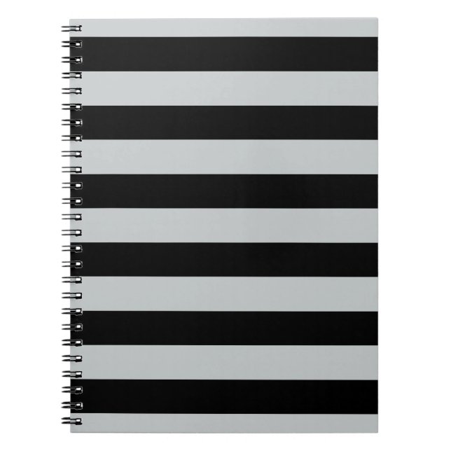 Change Grey Stripes to  Any Colour Click Customize Notebook (Front)