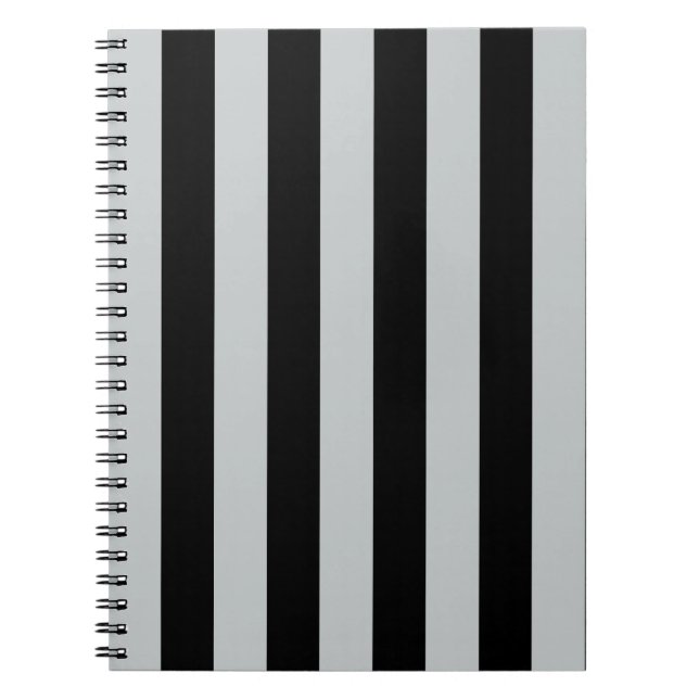 Change Grey Stripes to  Any Colour Click Customize Notebook (Front)