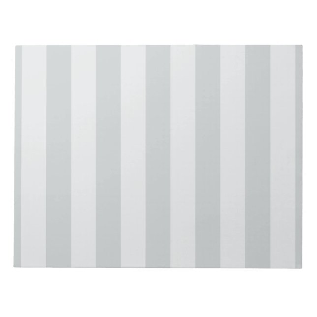 Change Grey Stripes to  Any Colour Click Customize Notepad (Front)