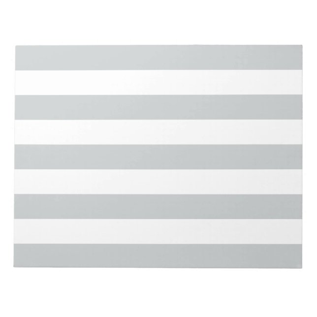 Change Grey Stripes to  Any Colour Click Customize Notepad (Front)