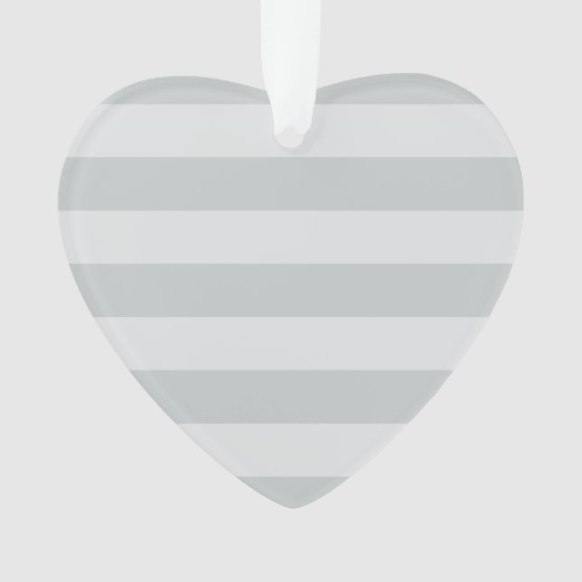 Change Grey Stripes to  Any Colour Click Customize Ornament (Front)