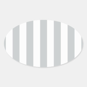 Change Grey Stripes to  Any Colour Click Customize Oval Sticker