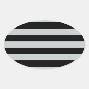 Change Grey Stripes to  Any Colour Click Customize Oval Sticker