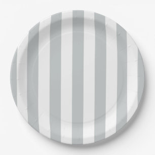 Change Grey Stripes to  Any Colour Click Customize Paper Plate