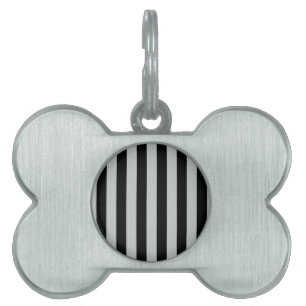Change Grey Stripes to  Any Colour Click Customize Pet Tag