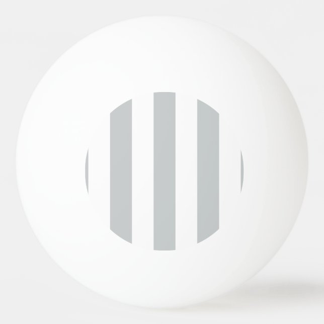 Change Grey Stripes to  Any Colour Click Customize Ping Pong Ball (Front)