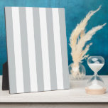 Change Grey Stripes to  Any Colour Click Customize Plaque<br><div class="desc">Please make sure to customize the colour for the front and the back of products with two sides or multiple elements. Easily change the colour of these Stripes from the preset grey on white to any stripe colour of your choice in one step. Just click on the "Customize It!" button...</div>