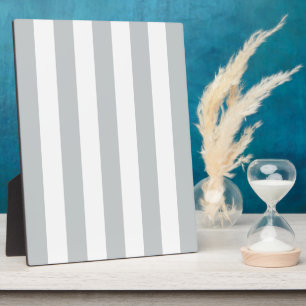 Change Grey Stripes to  Any Colour Click Customize Plaque