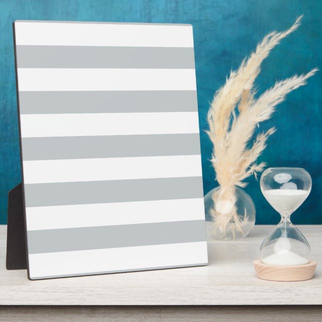 Change Grey Stripes to  Any Colour Click Customize Plaque (Side)