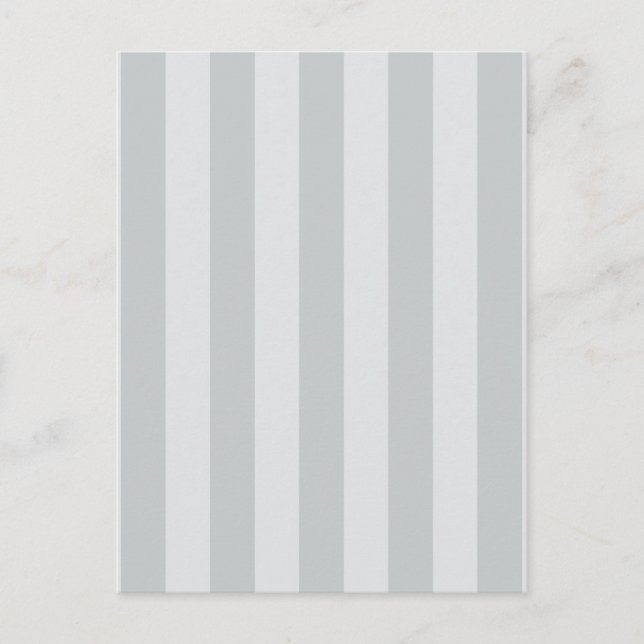 Change Grey Stripes to  Any Colour Click Customize Postcard (Front)