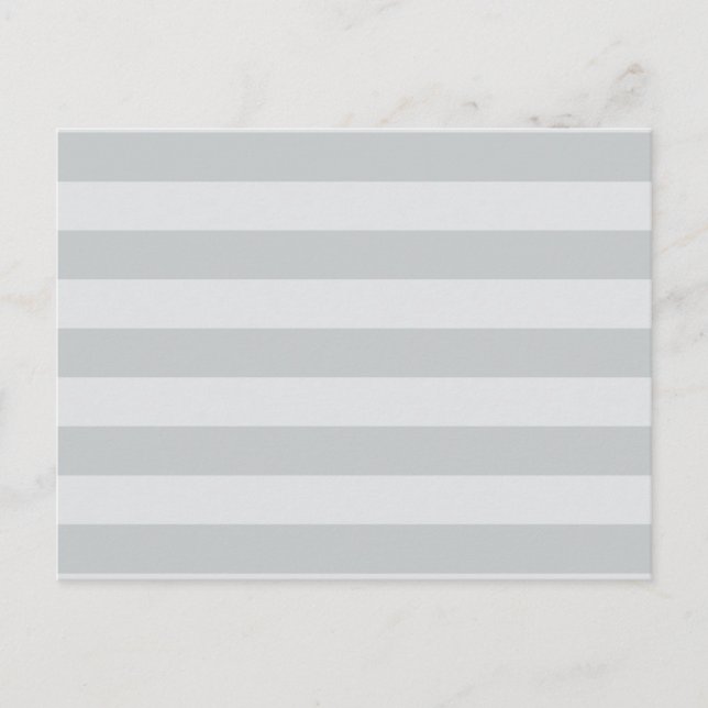 Change Grey Stripes to  Any Colour Click Customize Postcard (Front)