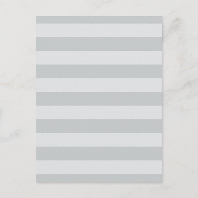 Change Grey Stripes to  Any Colour Click Customize Postcard (Front)