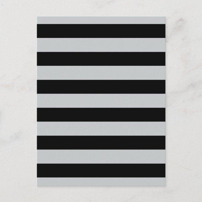 Change Grey Stripes to  Any Colour Click Customize Postcard (Front)