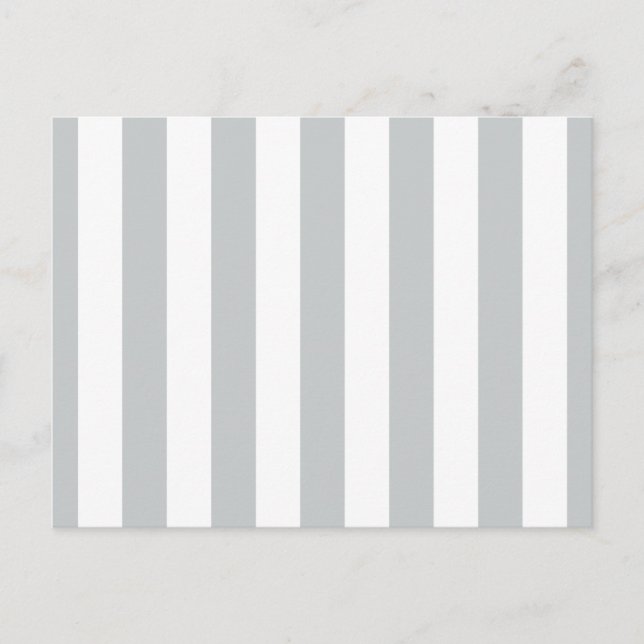 Change Grey Stripes to  Any Colour Click Customize Postcard (Front)