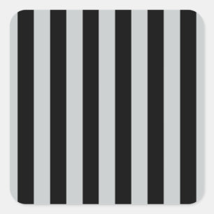 Change Grey Stripes to  Any Colour Click Customize Square Sticker