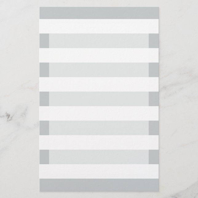 Change Grey Stripes to  Any Colour Click Customize Stationery (Front)