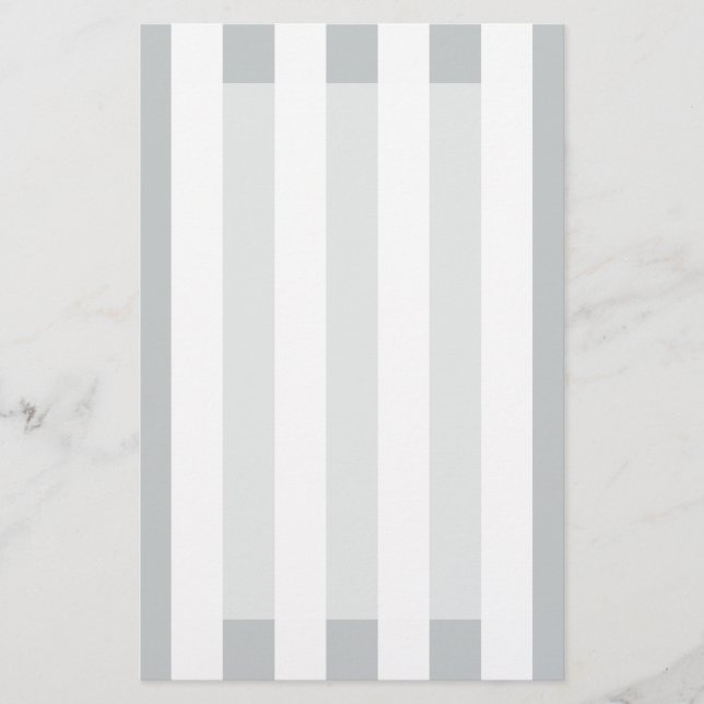 Change Grey Stripes to  Any Colour Click Customize Stationery (Front)
